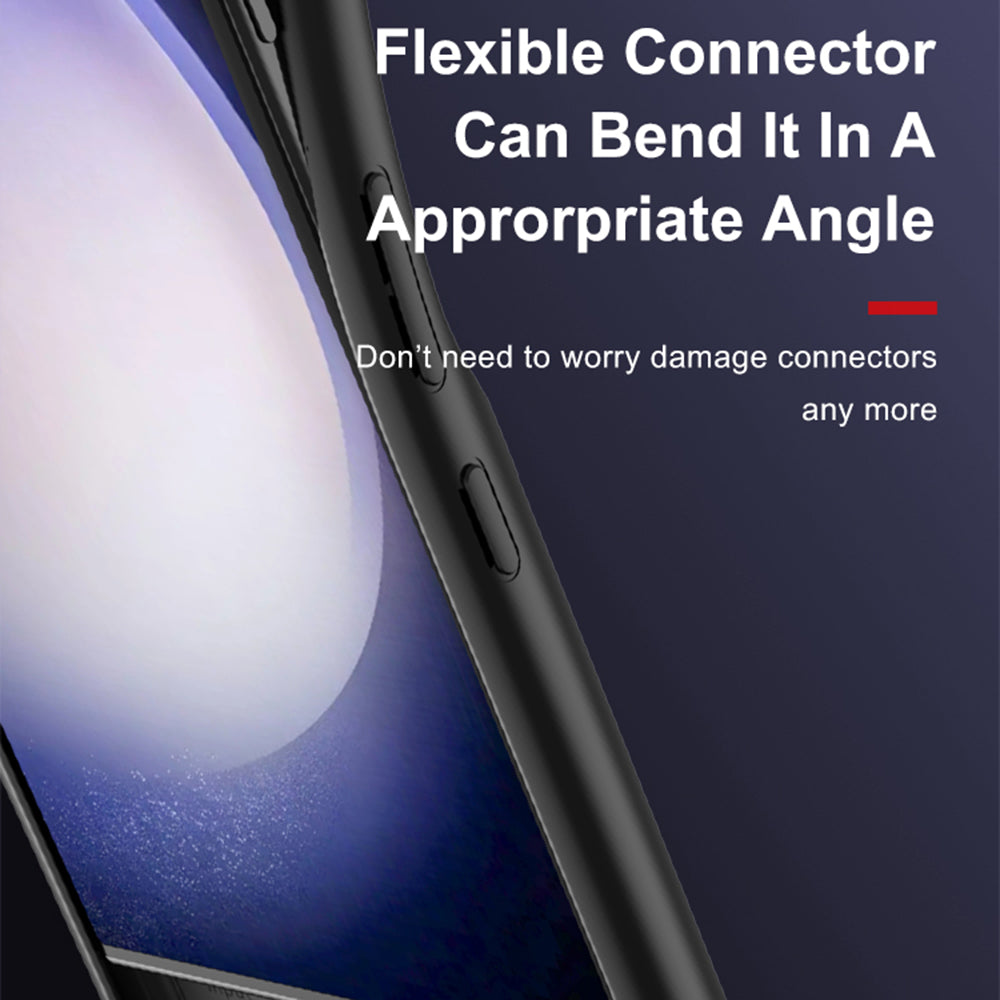 ZHX-213 pro Samsung Galaxy S23+ 4800mAh dobíjecí telefon Prodloužená baterie Soft Edge zadní nabíjecí pouzdro pro mobilní telefon ZHX-213 pro Samsung Galaxy S23+ 4800mAh dobíjecí telefon Prodloužená baterie Soft Edge zadní nabíjecí pouzdro pro mobilní telefon